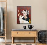 Нина Григель (Картина, живопись - 
                  80 x 100 см) Алиса с козерогом