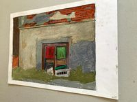Елизавета Тульчинская (Авторская графика - 
                  33.5 x 26 см) Зарисовка