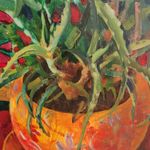 Регина Буглеева (Авторская графика - 
                  60 x 70 см) Алоэ