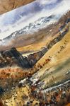 Жанна Губина (Авторская графика - 
                  36 x 26 см) Джилы-Су