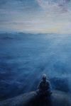 Анна Колтунова (Картина, живопись - 
                  80 x 43 см) Будда. Мыслитель.