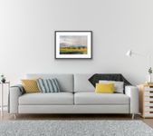Жанна Губина (Авторская графика - 
                  56 x 38 см) Между небом и землей