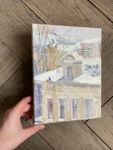 Валерия Привалихина (Картина, живопись - 
                  18 x 24 см) Снежный день