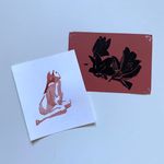 Алина Буглеева (Авторская графика - 
                  15 x 16 см) Terracotta