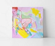 Ева Гец (Картина, живопись - 
                  30 x 30 см) Фиолетовый сон