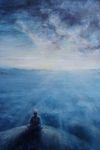 Анна Колтунова (Картина, живопись - 
                  80 x 43 см) Будда. Мыслитель.