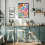 Ирина Шумская (Авторская графика - 
                  20 x 30 см) Утренний пейзаж