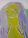 Серафима Голубева (Авторская графика - 
                  21 x 29.7 см) Женщина в цветной коже