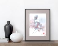 Виктория Севастьянова (Авторская графика - 
                  21 x 28 см) Nude life drawing