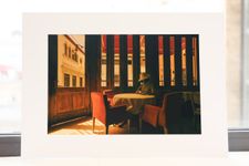 Евгений Доманов (Фотография - 
                  70 x 50 см) Старое кафе