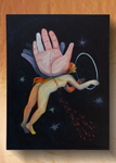 Оля Душкина (Картина, живопись - 
                  50 x 70 см) Судьбоносный ангел