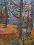 Ольга Семченко (Картина, живопись - 
                  60 x 40 см) Осенний парк