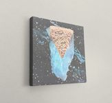 Филипп Игумнов (Картина, живопись - 
                  50 x 50 см) Кристаллы\5