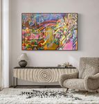 Таня Бродская (Картина, живопись - 
                  150 x 100 см) ПТИЦЫ ПЕВЧИЕ