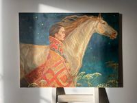 Залифа Хибатова (Картина, живопись - 
                  80 x 60 см) Айсылу