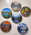 Динара Хёртнагль (Картина, живопись - 
                  20 x 20 см) Цветы