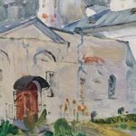 Регина Буглеева (Авторская графика - 
                  50 x 40 см) Солнечный день