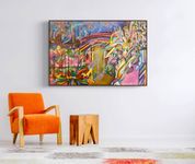 Таня Бродская (Картина, живопись - 
                  150 x 100 см) ПТИЦЫ ПЕВЧИЕ