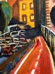 Мила Гаврилова (Картина, живопись - 
                  24 x 18 см) Крепостной мост