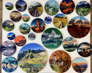 Динара Хёртнагль (Картина, живопись - 
                  20 x 20 см) Цветы