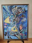Ирина Шумская (Авторская графика - 
                  40 x 60 см) Букет