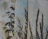 Елена Санина (Авторская графика - 
                  26 x 54 см) Иллюзия хрупкости №1