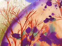 Оля Душкина (Авторская графика - 
                  29.7 x 42.0 см) А.Рублёв глазами А.Тарковского