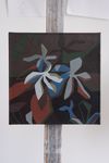 Рена Аверина (Картина, живопись - 
                  30 x 30 см) Триптих "Шеффлера" (Левая часть)