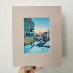 Регина Буглеева (Авторская графика - 
                  25 x 31 см) Рассвет