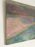 Маргарита Чигодайкина (Картина, живопись - 
                  50 x 50 см) Здесь может быть тихо. Берег