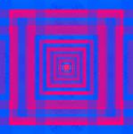 Лариса Корж (Графика цифровая (принты) - 
                  30 x 30 см) Графические иллюзии - 10