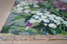 Елена Санина (Картина, живопись - 
                  33 x 42 см) Флоксы