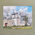 Регина Буглеева (Авторская графика - 
                  50 x 40 см) Солнечный день