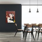Нина Григель (Картина, живопись - 
                  80 x 100 см) Алиса с козерогом