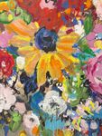Анна Ганина (Картина, живопись - 
                  70 x 100 см) Lovely bouquet
