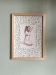Алина Буглеева (Авторская графика - 
                  22 x 32 см) Womanly