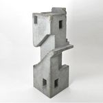 Кирилл Филатов (Скульптура - 
                  9.5 x 25.5 см) Маяк у высохшего моря\а lighthouse by a dried out sea\le guet 71