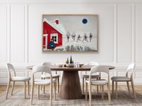 Нина Григель (Картина, живопись - 
                  150 x 100 см) Если бы...