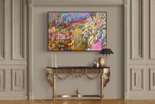Таня Бродская (Картина, живопись - 
                  150 x 100 см) ПТИЦЫ ПЕВЧИЕ
