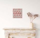 Антонина Осипенко (Вышивка - 
                  30 x 30 см) Красный