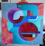 Марина Тийк (Картина, живопись - 
                  60 x 60 см) Истина видимого