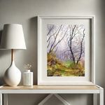 Алла Валежина (Авторская графика - 
                  30 x 42 см) Осенняя сюита