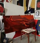 Татьяна Казанцева melkravt (Картина, живопись - 
                  135 x 90 см) Погружение