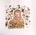 Леша Мелки (Графика печатная - 
                  30 x 30 см) Зарни ань