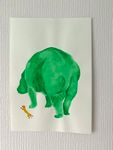 Мария Черепанова (Авторская графика - 
                  21 x 29.7 см) Бегемот и ласка