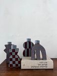 Лиза Федотова (Скульптура - 
                  10 x 15 см) Подсвечник "Геометрия 4"