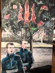 Юлия Застава (Авторская графика - 
                  70 x 100 см) Из серии "Дорогая темнота"