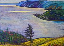 Анастасия Нестерова (Картина, живопись - 
                  90 x 55 см) У Камня Черского. Байкал