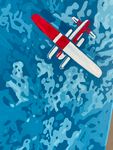 Виктория Никулочкина (Картина, живопись - 
                  20 x 30 см) Seaplane