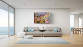 Таня Бродская (Картина, живопись - 
                  150 x 100 см) ПТИЦЫ ПЕВЧИЕ